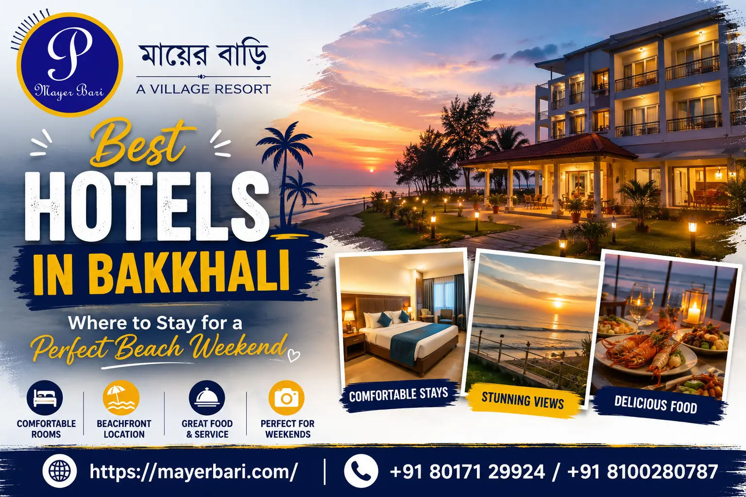 Best Hotels in Bakkhali: Where to Stay for a Beach Weekend