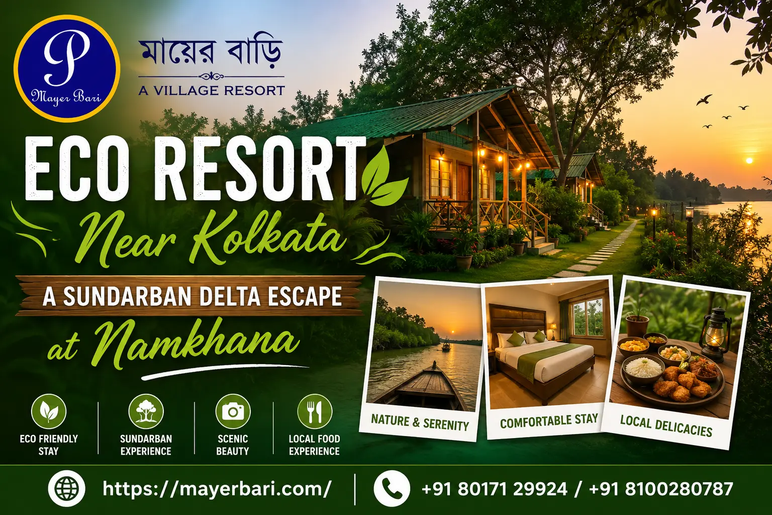 Eco Resort Near Kolkata: A Sundarban Delta Escape at Namkhana